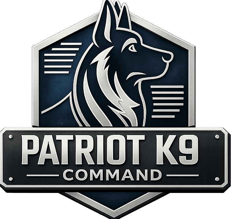 Patriot K9 Command logo.