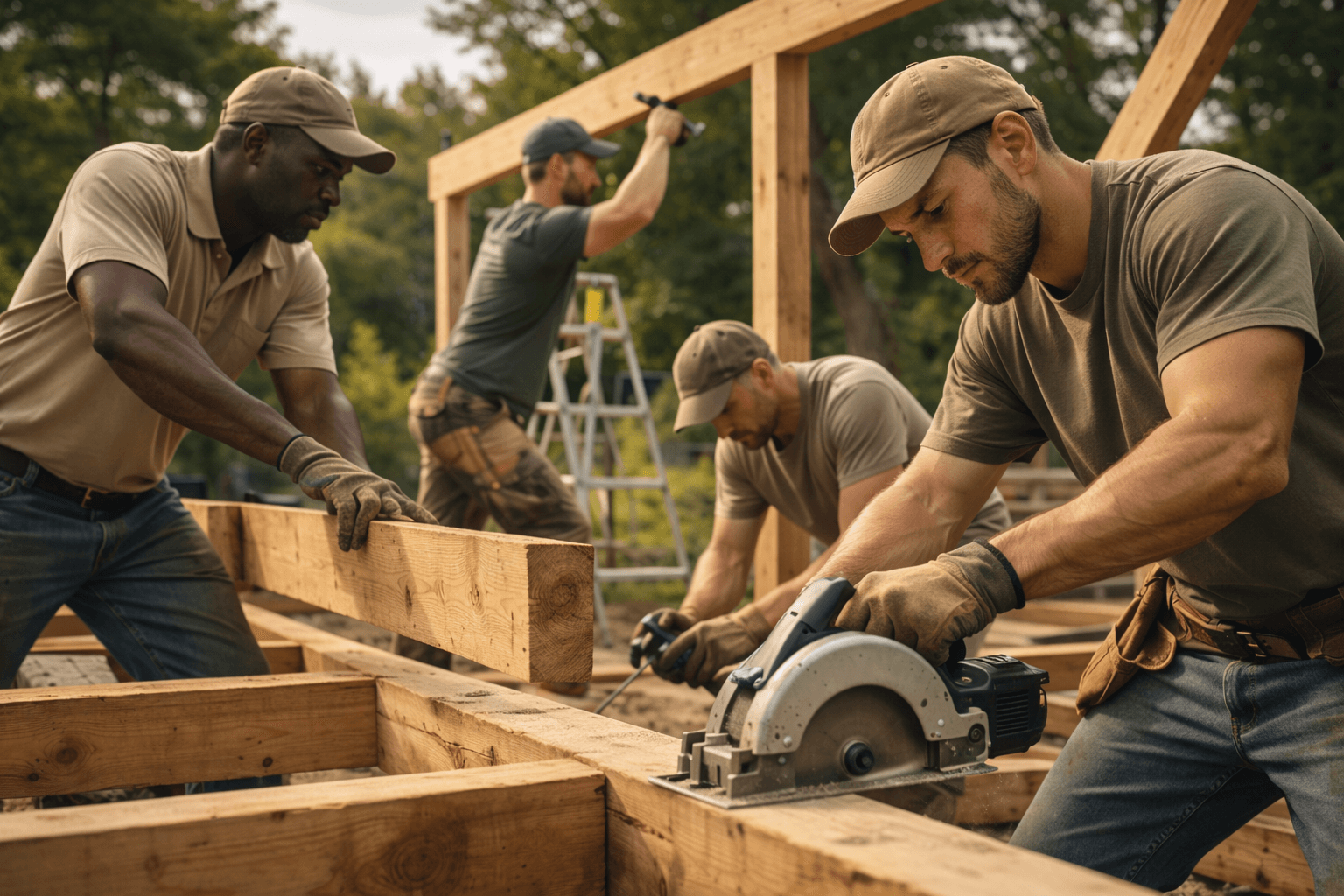 Veteran community image representing teamwork, structure, and shared purpose.