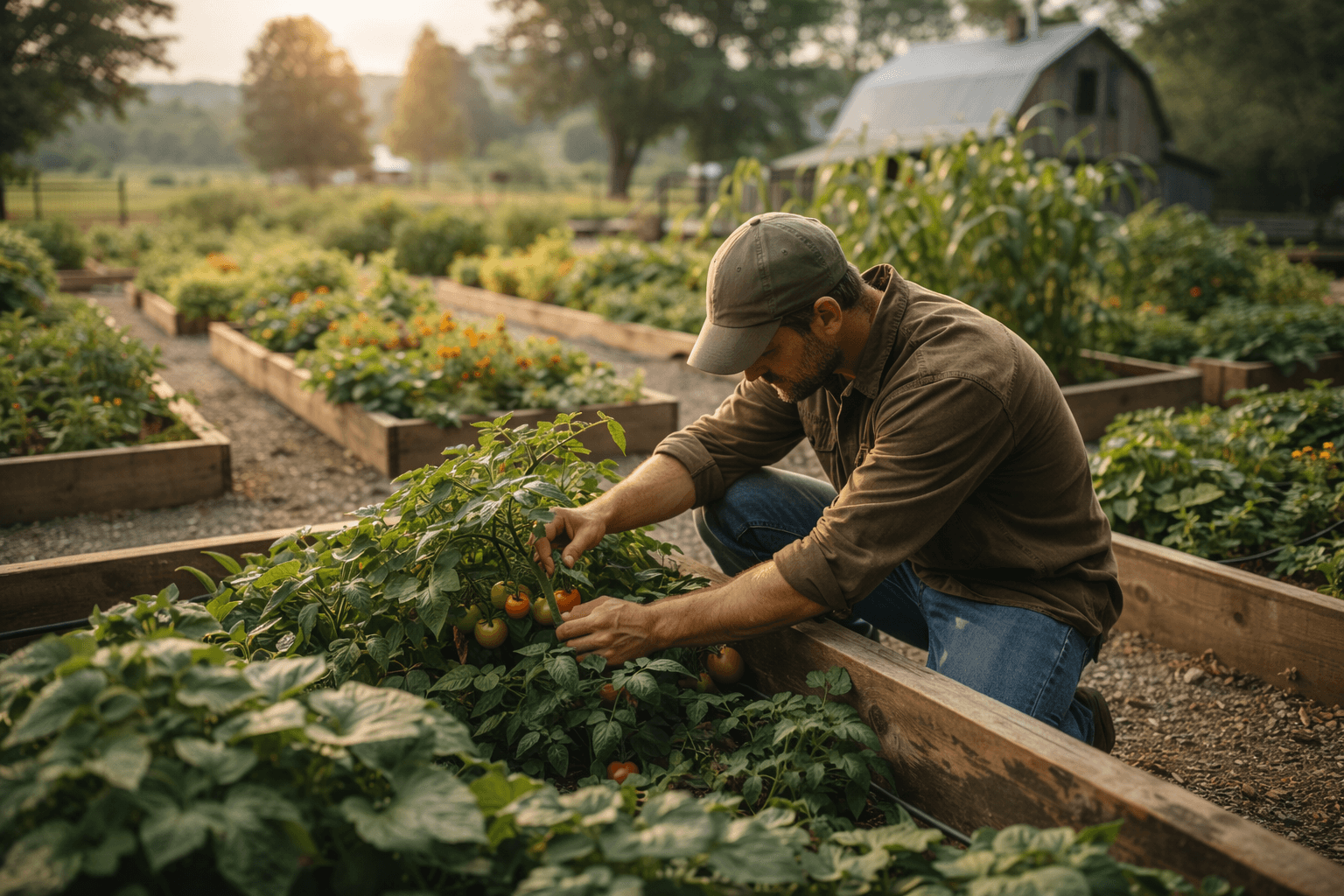 Homestead & Agricultural Skills program image from the original Veteran Outreach site.